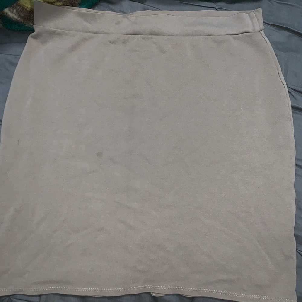 Light brown skirt  pencil skirt